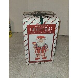 House Of LLOYD Christmas Around The World 8.5” JESTER CLAUS  W/BOX. GORGEOUS!